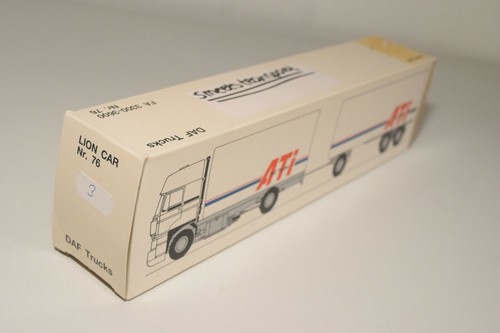 Lion car toys 76 daf - lion,