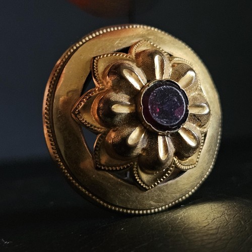 Superbe broche cabochon