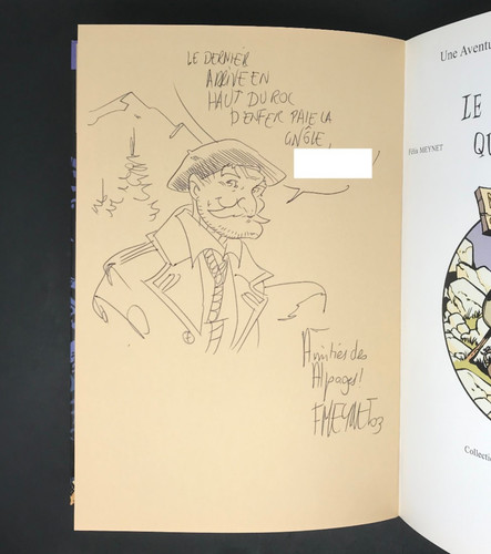 Meynet dedicace fanfoue - dedicace,