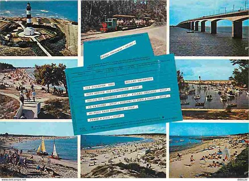 Carte postale ile - 17,