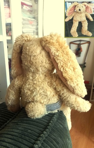 Peluche ancienne lapin - ancienne,