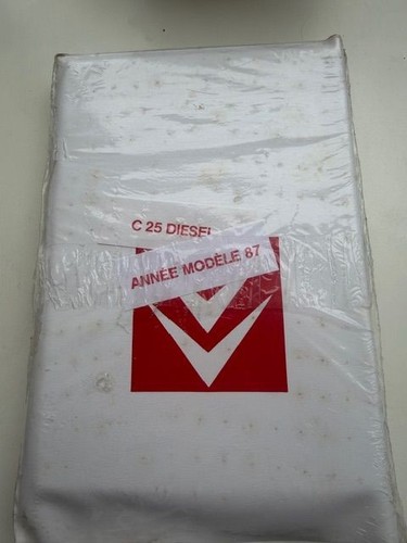 Citroën c25 diesel pochette - citroËn,