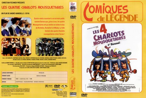 Les charlots mousquetaires - les,