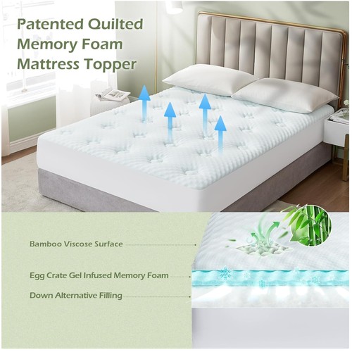 King memory foam mattress - king,