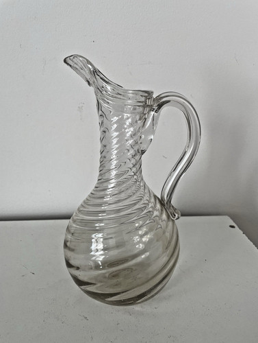 Pichet normand verre soufflé - verre,