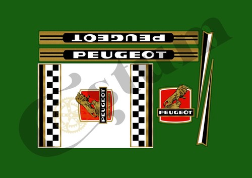Peug304 stickers decals - stickers,