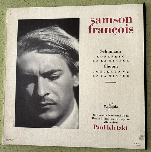 Samson françois piano - samson,