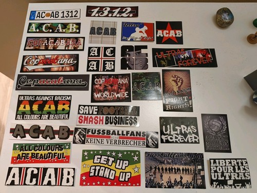 Lot stickers ultras - de,