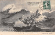 44 EN MER CANOT DE SAUVETAGE