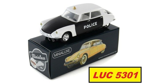 Citroën ds19 police pie - police,