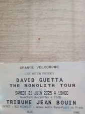 2 Places de concert  côté a