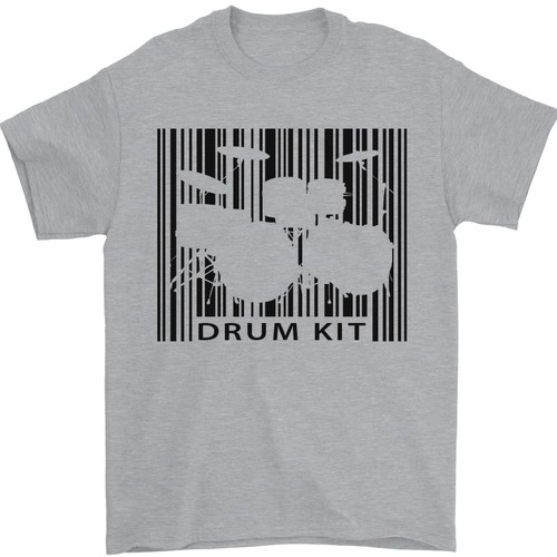 Drum kit code barres - kit, drummer