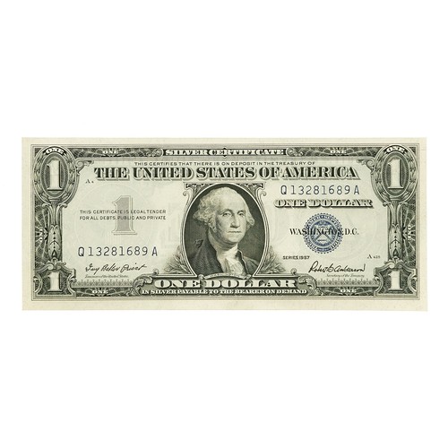 Billet dollar argent - billet, 1