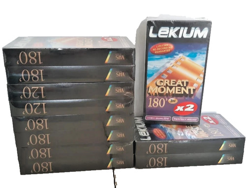 Lot vhs cassette vidéo - 12,