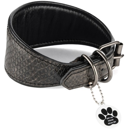Collier cuir souple - cuir, pour