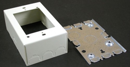 Wiremold v5748 ivory - v5748, sw/rcpt