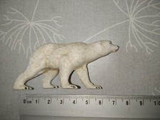 STARLUX figurine  [197]  - animal ZOO cirque animaux sauvages  - OURS BLANC