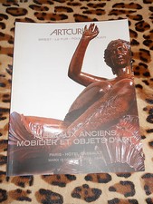 CATALOGUE VENTE ARTCURIAL - TABLEAUX ANCIENS, MOBILIER ET OBJETS D'ART - ARCHEO.