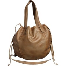 Sac CORSIA En Cuir Marron À