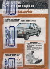 NEUF Mercedes 200 230 250 300 revue technique carrosserie RTC RTA 1987 W124