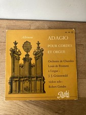 45T Albinoni - Adagio pour Cordes et Orgue en Sol Mineur
