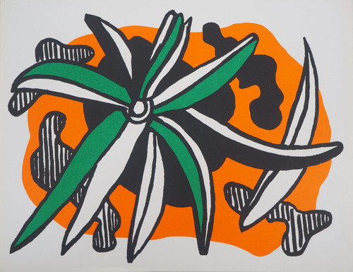 Fernand leger fleur - la,