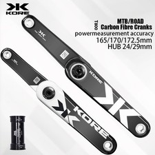 Manivelle carbone DUB 32‑38 T 464 g Ultra‑légère robuste, compatible VTT/Route