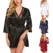 2023 robe neuve robe femme peignoir chemise de nuit pyjama robes satinées sexy