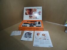 Sèche Cheveux BRAUN HLD-5 des années 1974 Complet dans son emballaghe d'origine