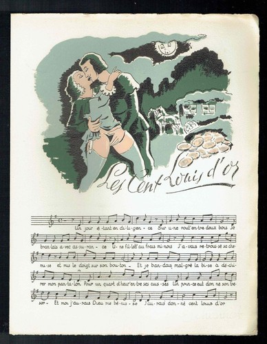 Curiosa partition chanson - curiosa,
