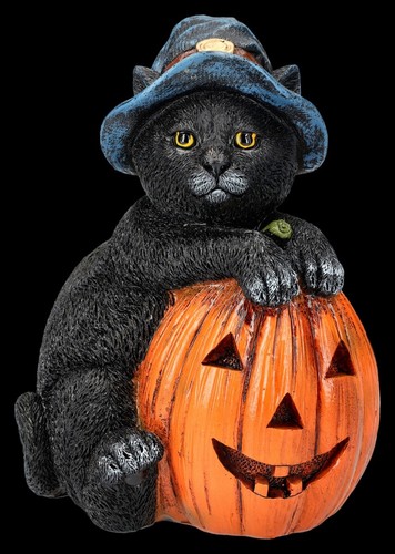 Figurine chat magicien - magicien, avec