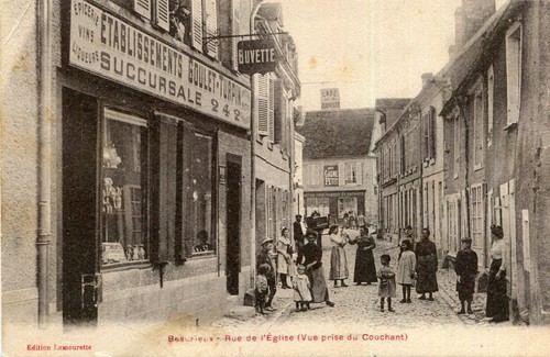 Carte beaurieux rue - carte,