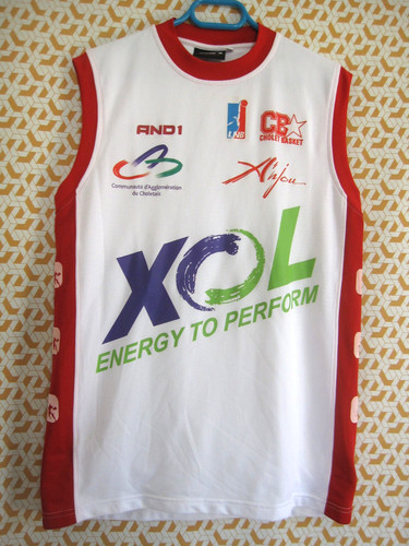 Maillot cholet anjou - anjou, basket