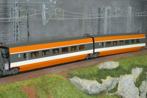 Coffret remorques tgv sncf - tgv,