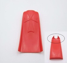 PLAYMOBIL (L8105) MOYEN-AGE - Cape Longue Rouge Chevalier Templier 3172 Abimée