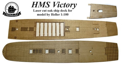 Heller hms victory 100 - victory, 1:100