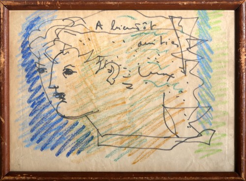 Max papart portrait - papart, dessin