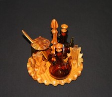 Vintage service à condiments