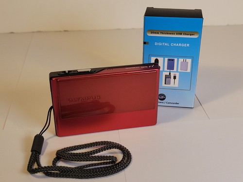 Olympus mju 1040 - mju, rouge