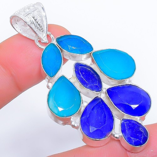 Pendentif bijou argent - en,