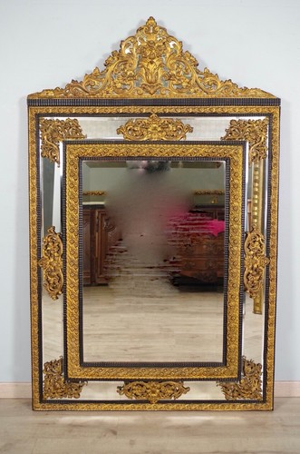 Important miroir louis xiv - important,