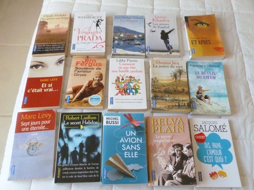 Lot livres romans - lot, 15