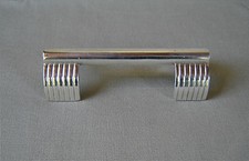 12 PORTE COUTEAUX MÉTAL ARGENTÉ LUC LANEL  CHRISTOFLE ONDULATIONS KNIFE RESTS