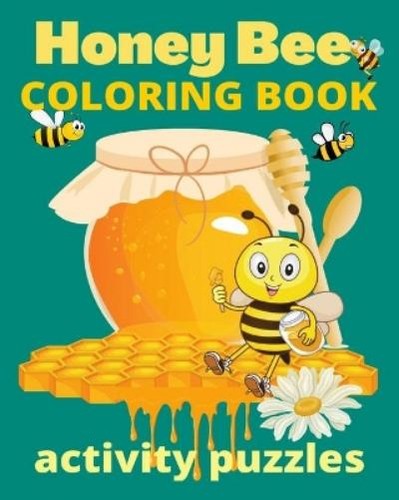 Crayons coloring honey - coloring, bee