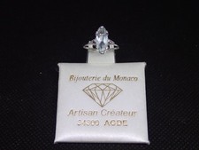 Bague en Or blanc 750/ème de