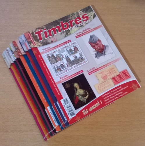Timbres magazine année 2021 - timbres,