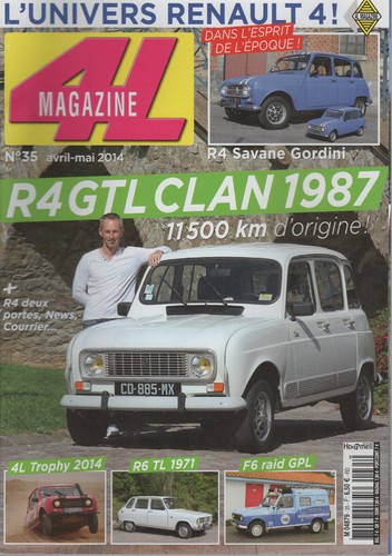 Magazine renault 4 - magazine, 35