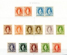 151125 TIMBRES de SUISSE ESSAIS dit de GIRARDET
