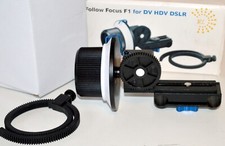 FOLLOW FOCUS CAMERA LEGERE, VIDEO DSLR, HYBRIDE - RIG - COMPLET EN BON ÉTAT