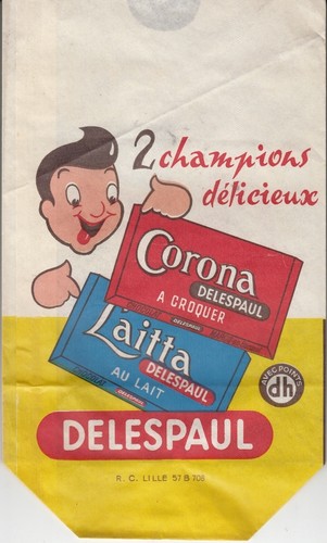 Sachet epicerie chocolat - sachet, "chocolat